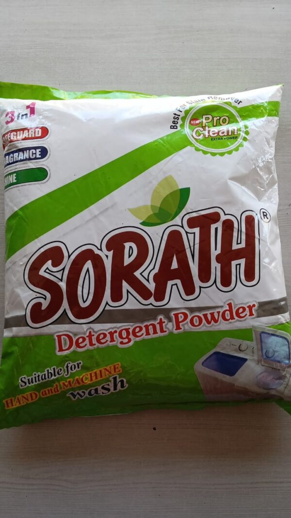 SORATH DETERGENT POWDER HAND & MACHINE WASH 5 KG